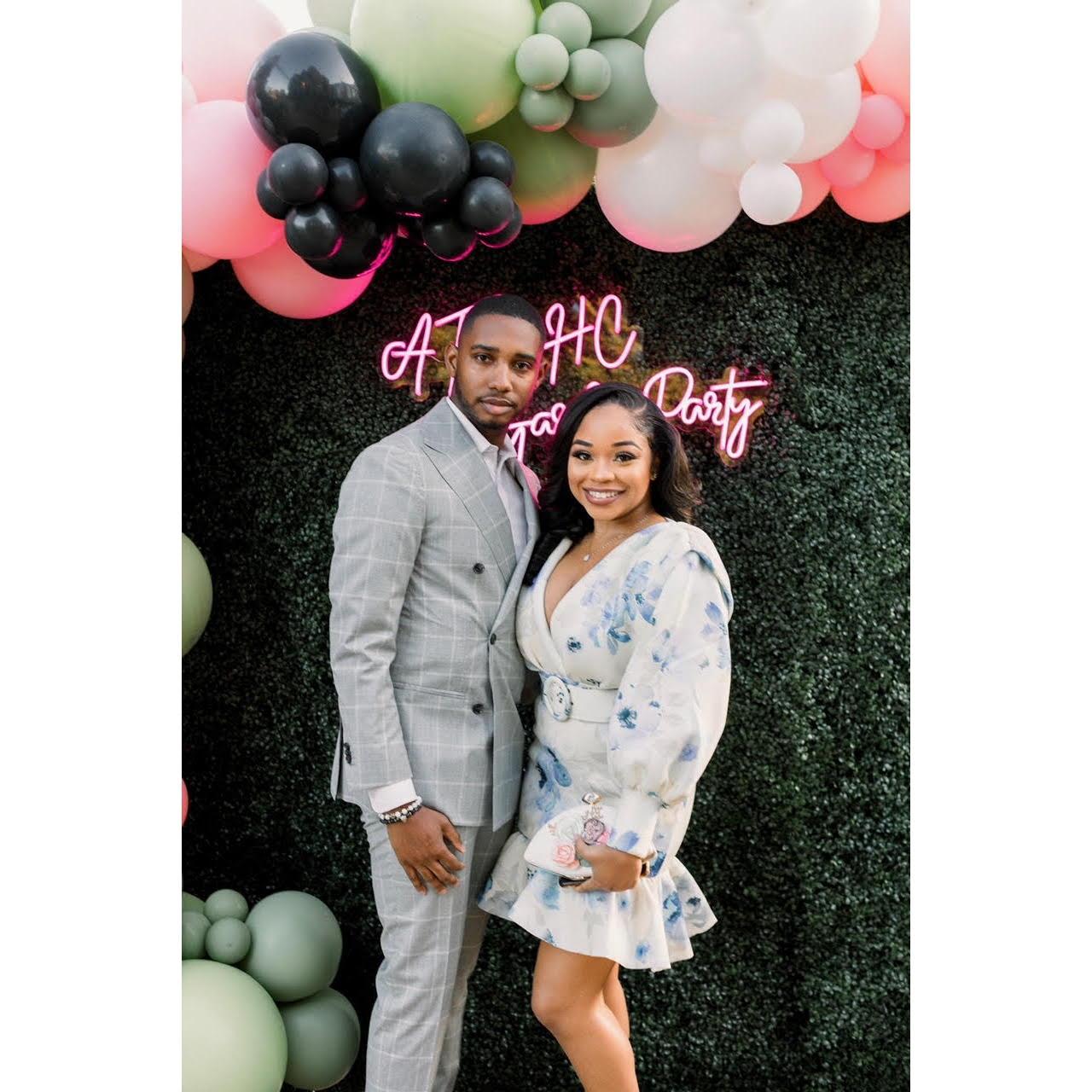 Branden's company's annual Garden Party