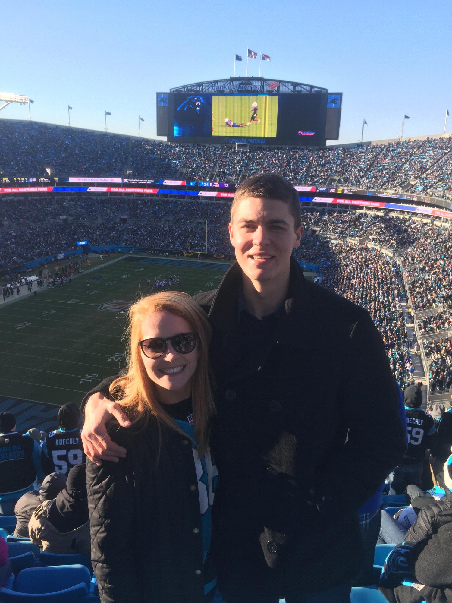 Panthers game, November 2017