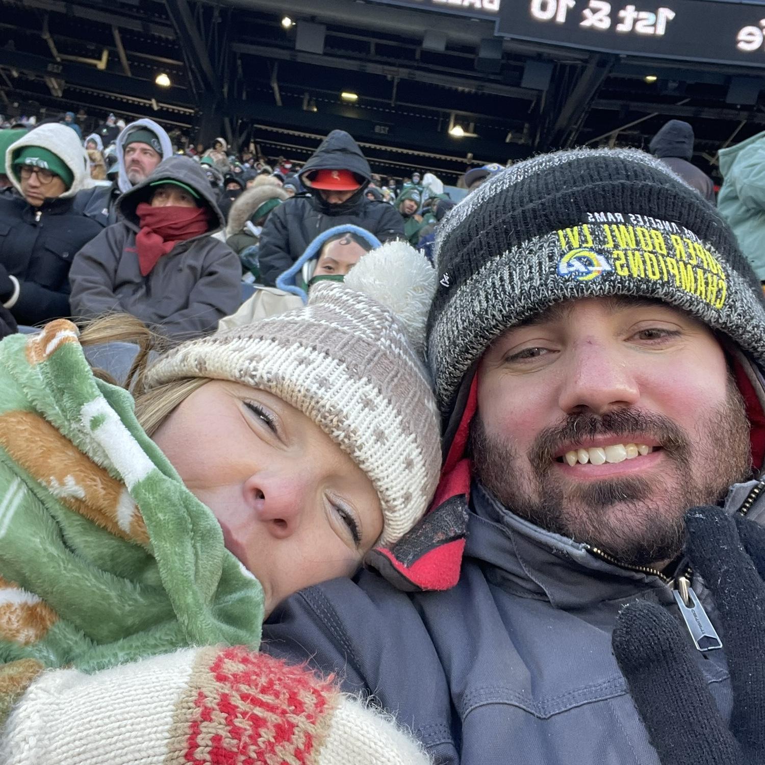 The things you do for love… 5 degree rams game.