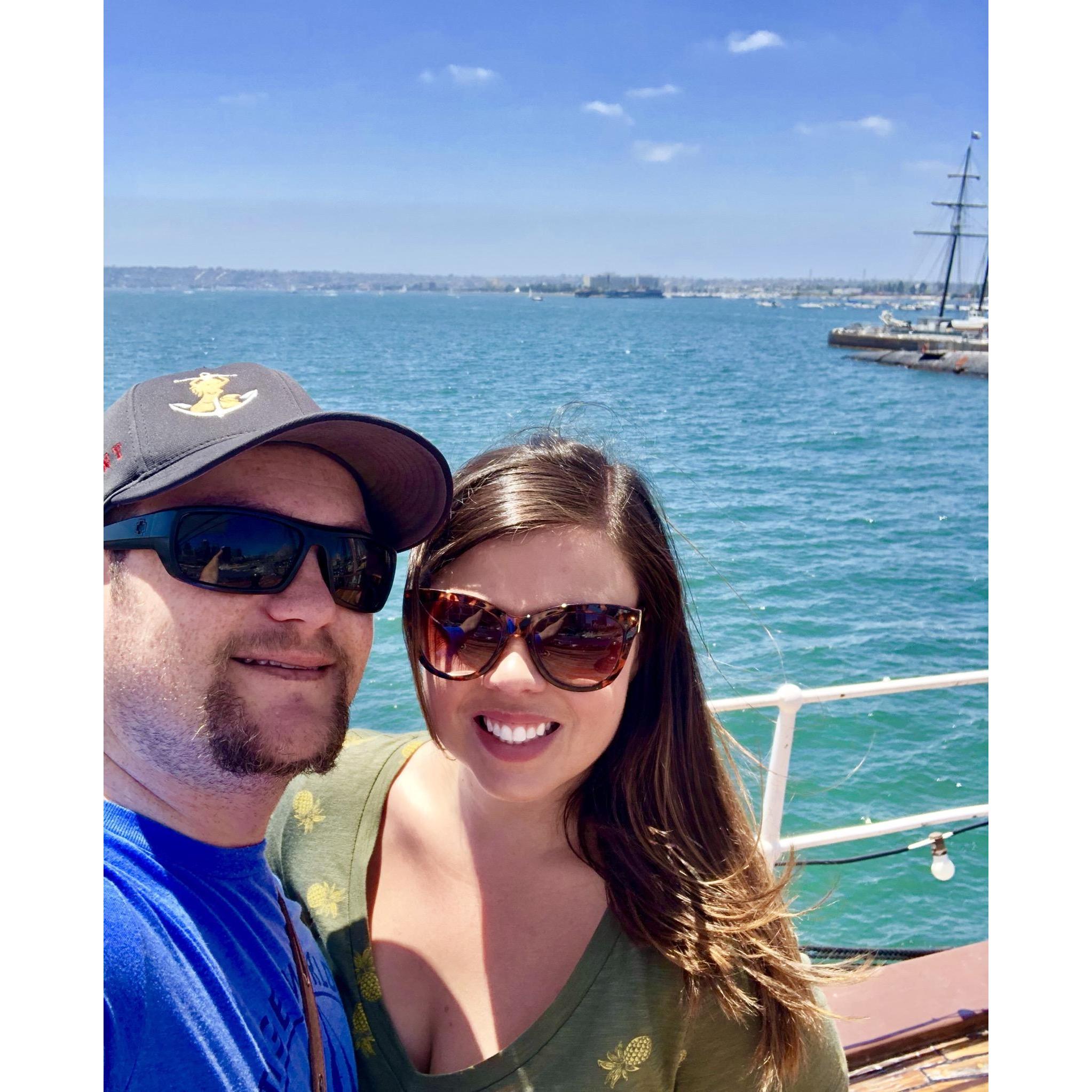 July 2019 - Touring the ships in the bay - San Diego CA