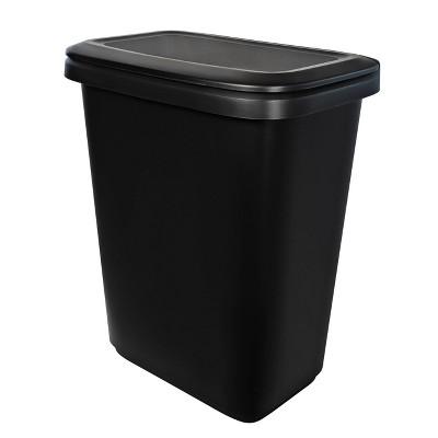 Hefty 20.4 Gallon XL Dual Function Trash Can - Black