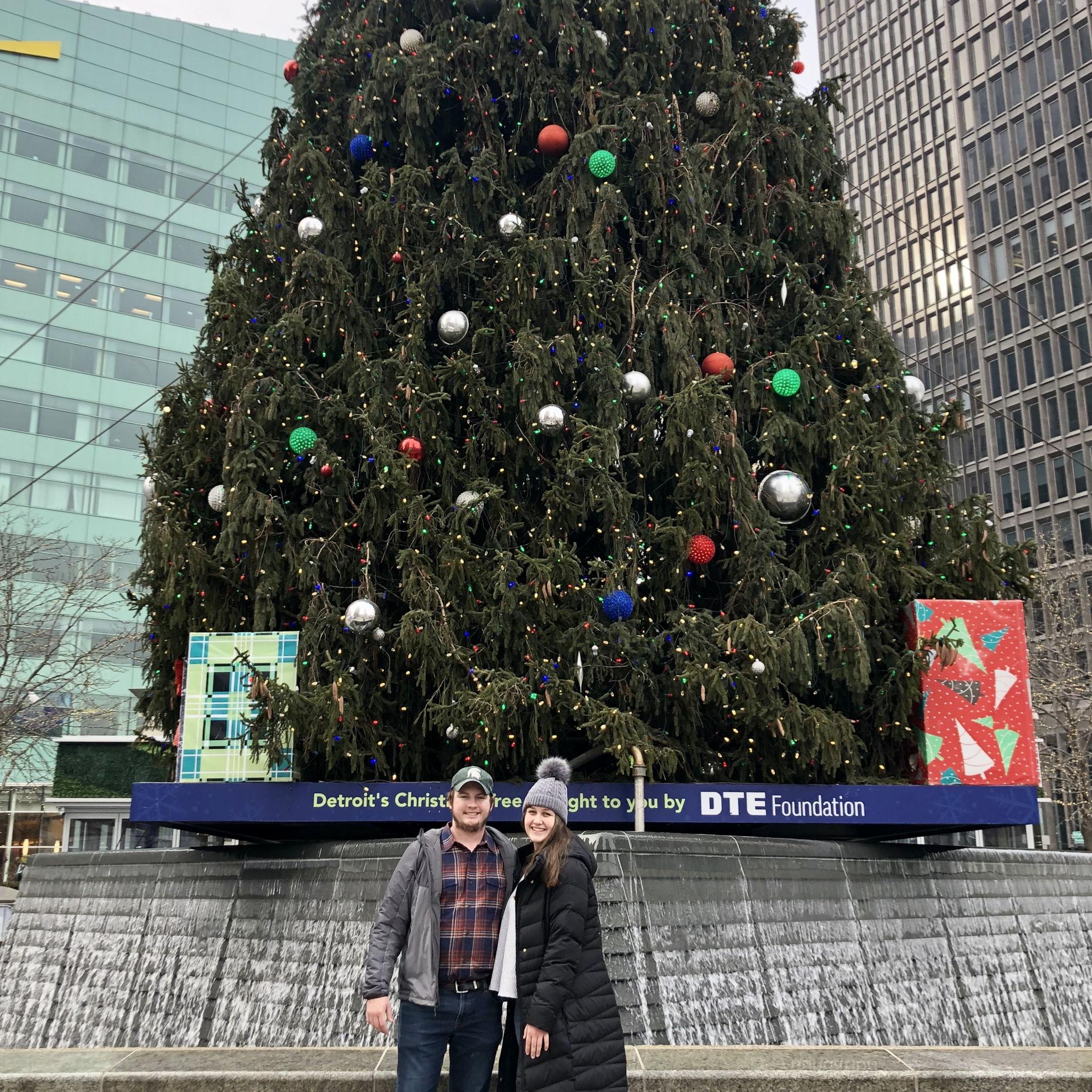 December 14, 2019. Celebrated Christmas downtown Detroit.