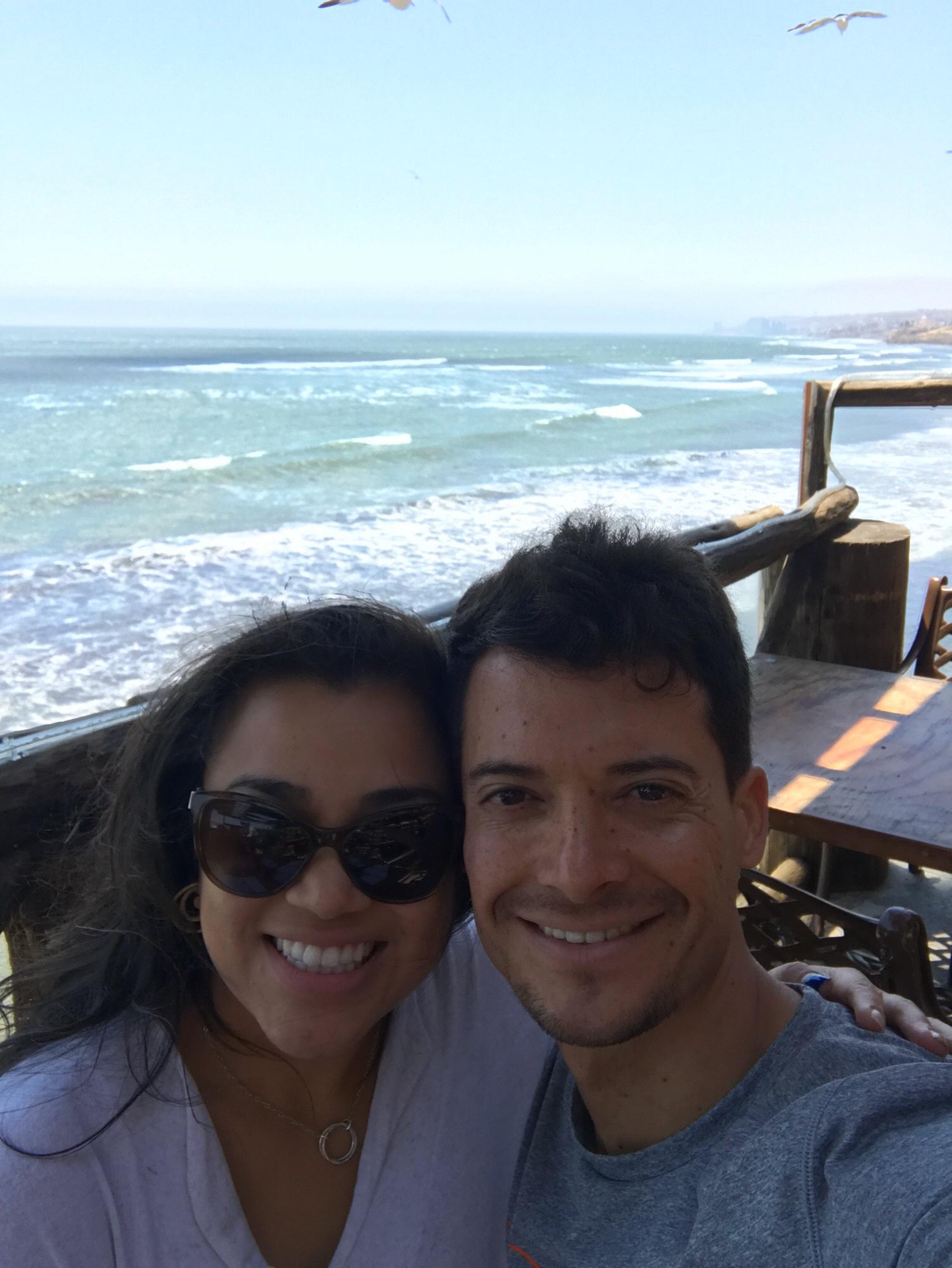 First trip to Puerto Nuevo right over the Pacific Ocean fighting with seagulls for our lobster dinner & margaritas.