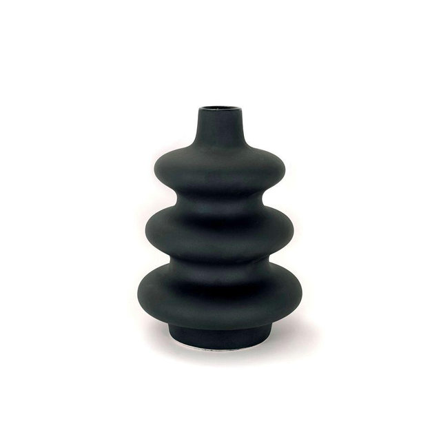 Large Mezo Vase Black