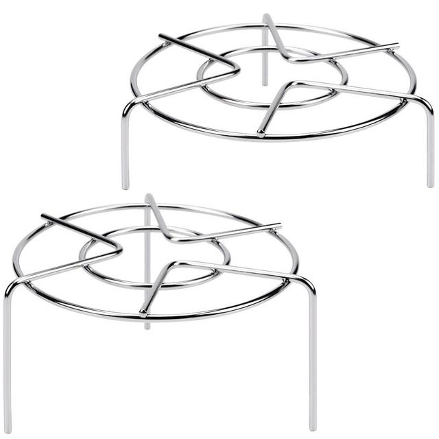 Tall Steam Rack Stand, HULISEN Heavy Duty Stainless Steel