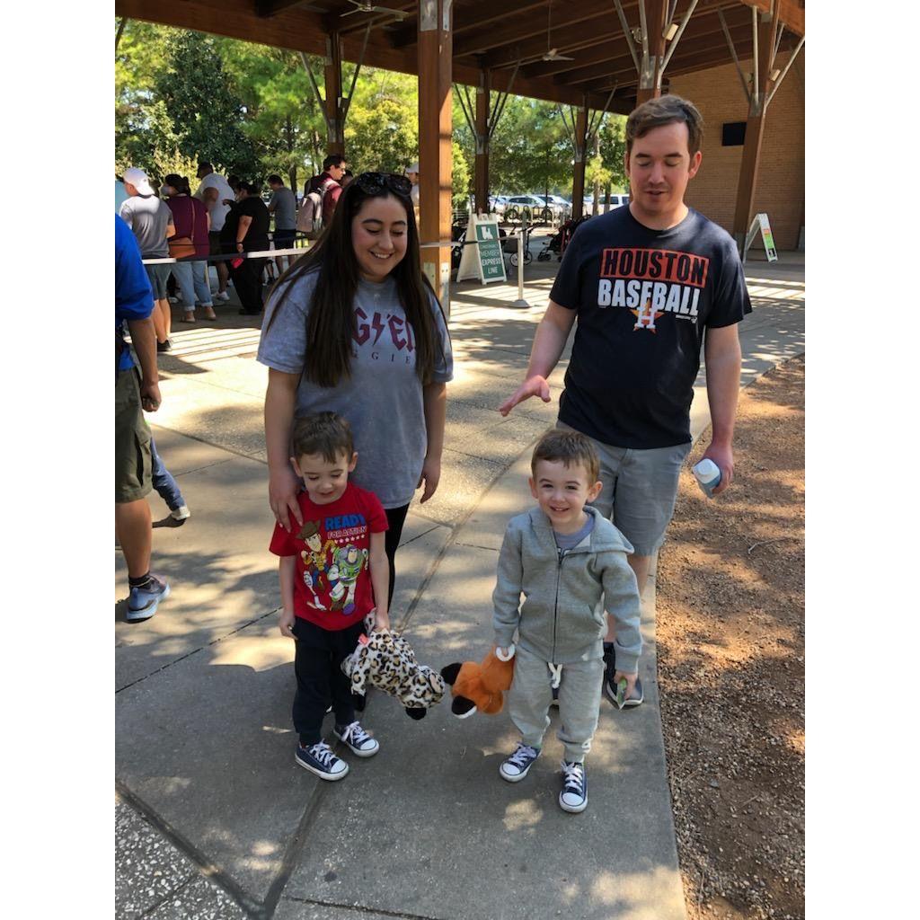 Another with Beau and Brix. It was too cute not to share.
