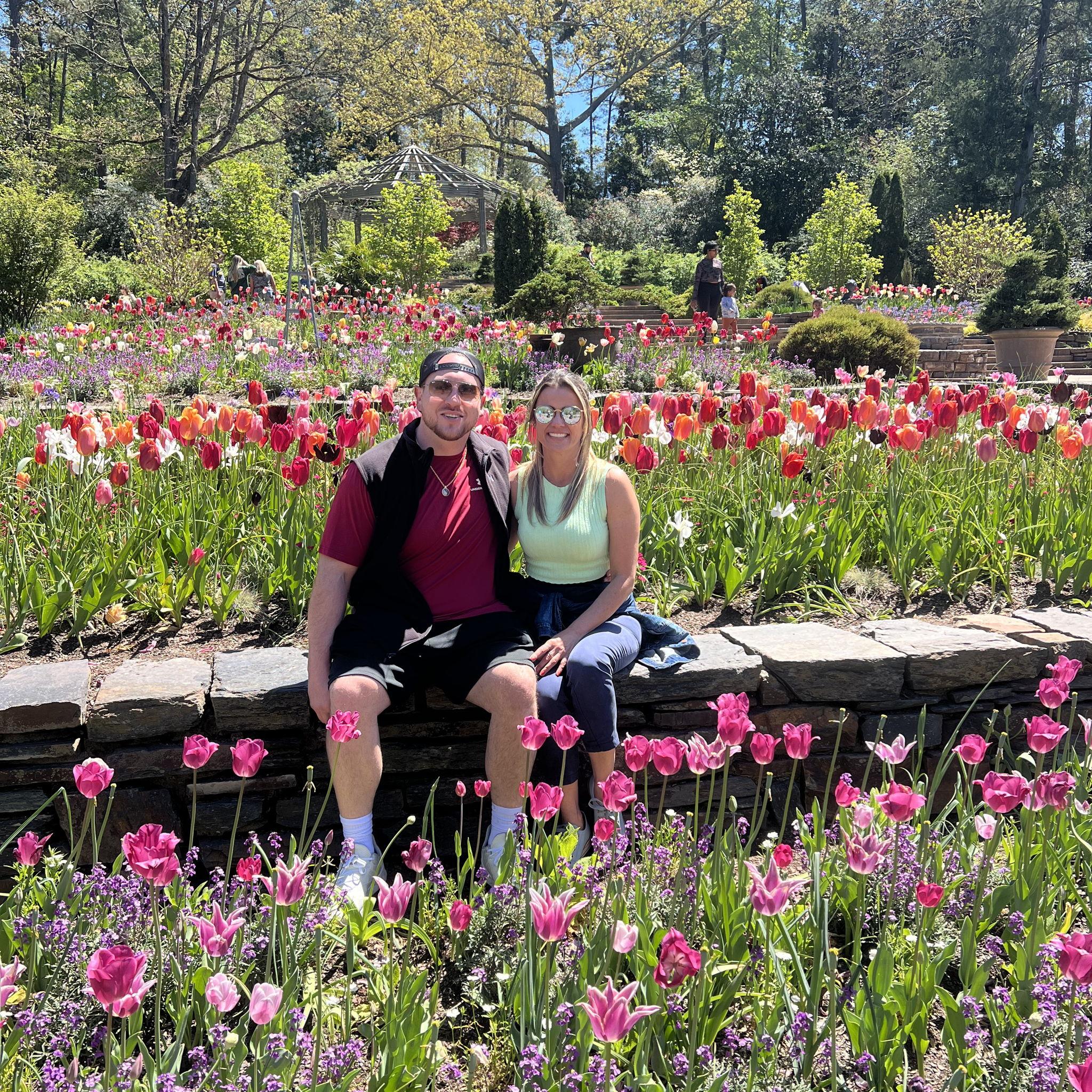 Enjoying spring of 2024 at Duke Gardens.