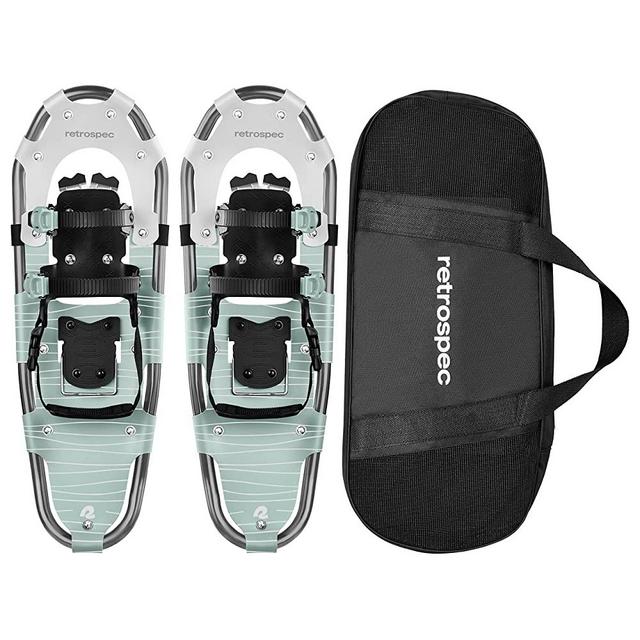 Retrospec Drifter Snowshoe for Men & Women, Aluminum All Terrain with Fully Adjustable Binding and Carry Bag