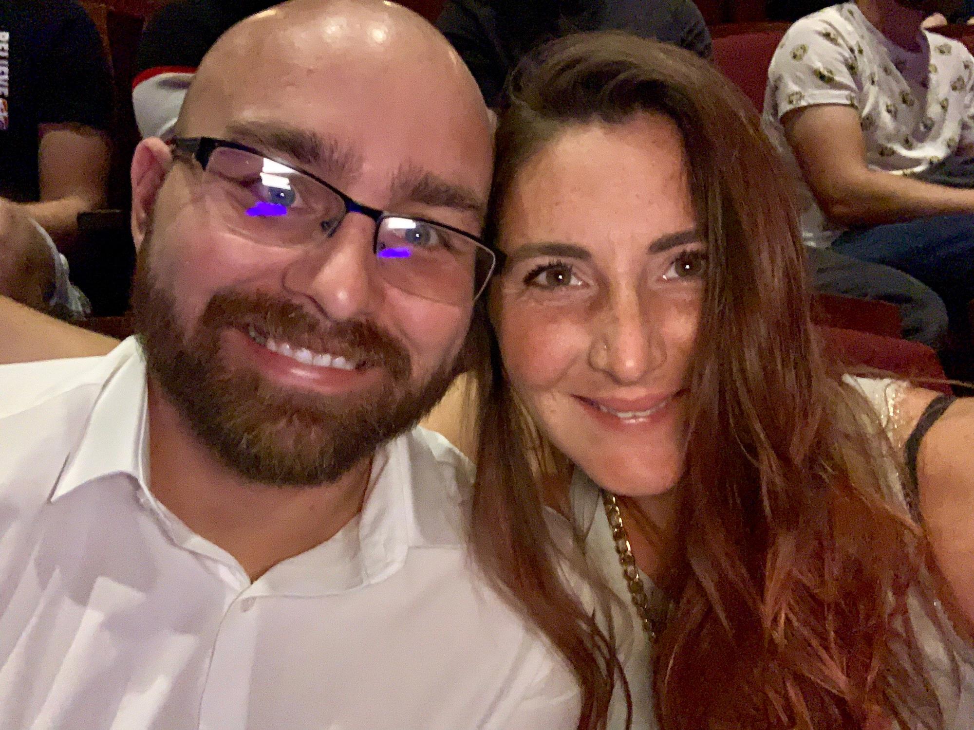 A much needed night out. Alex surprised Alissa with tickets to see Penn and Teller.