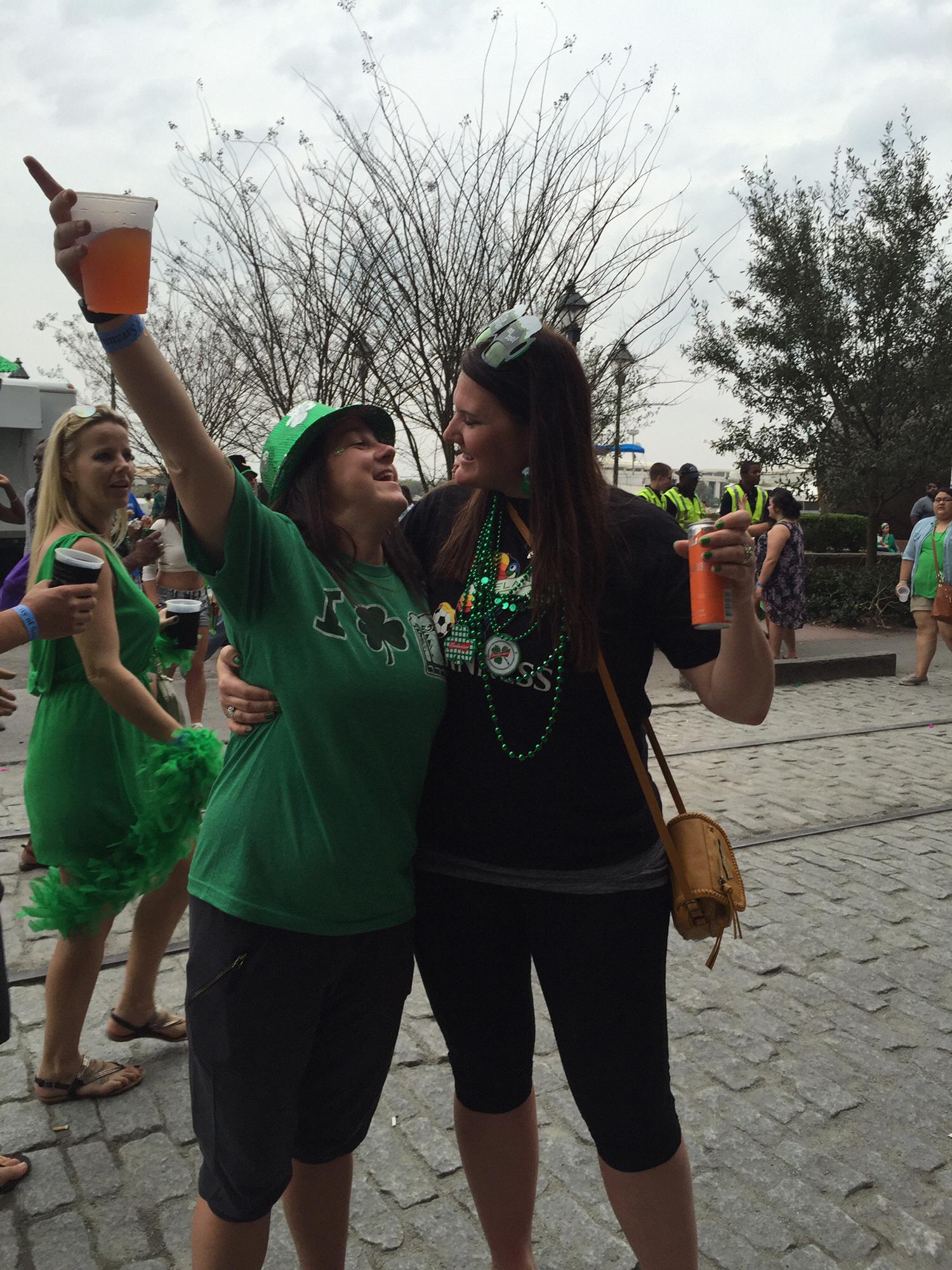 March 17, 2016 Savannah, Georgia celebrating St. Patrick’s Day! ☘️