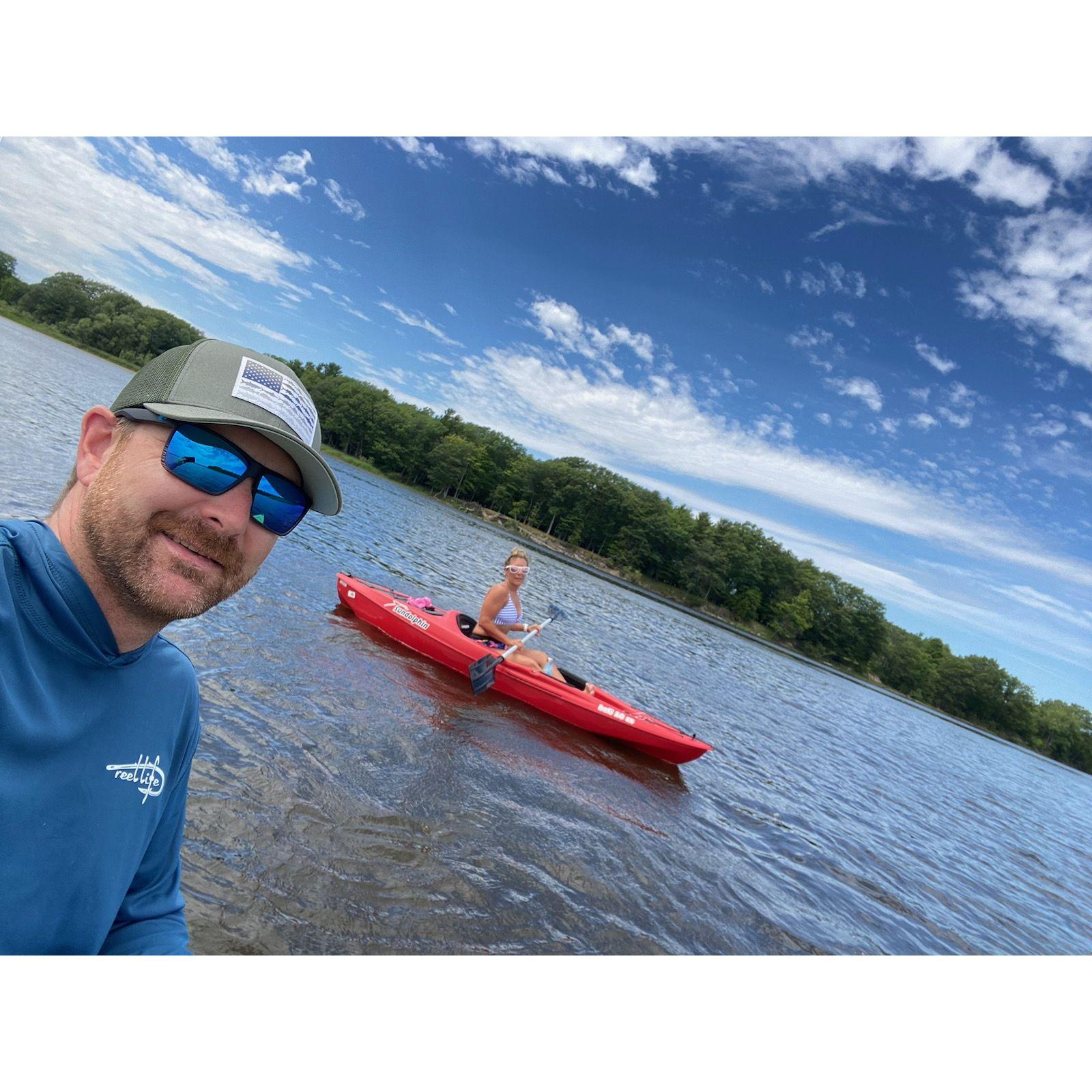Kayaking/Fishing the St. Lawrence River
