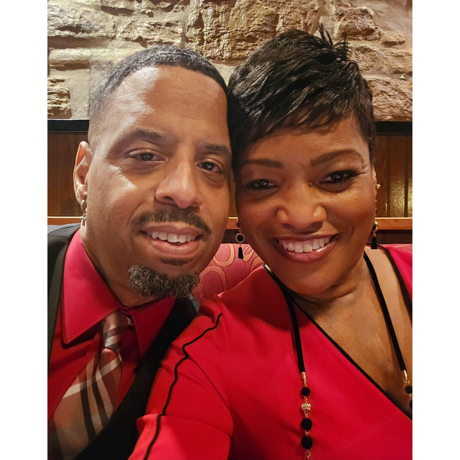 "Our very 1st Valentine's Day together 2024"