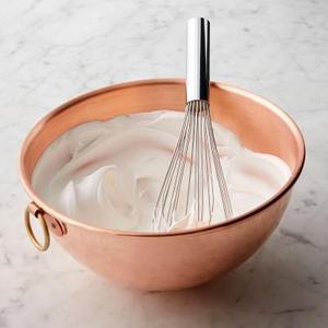 Mauviel Copper Beating Bowl with Loop Handle, 4 3/4-Qt.