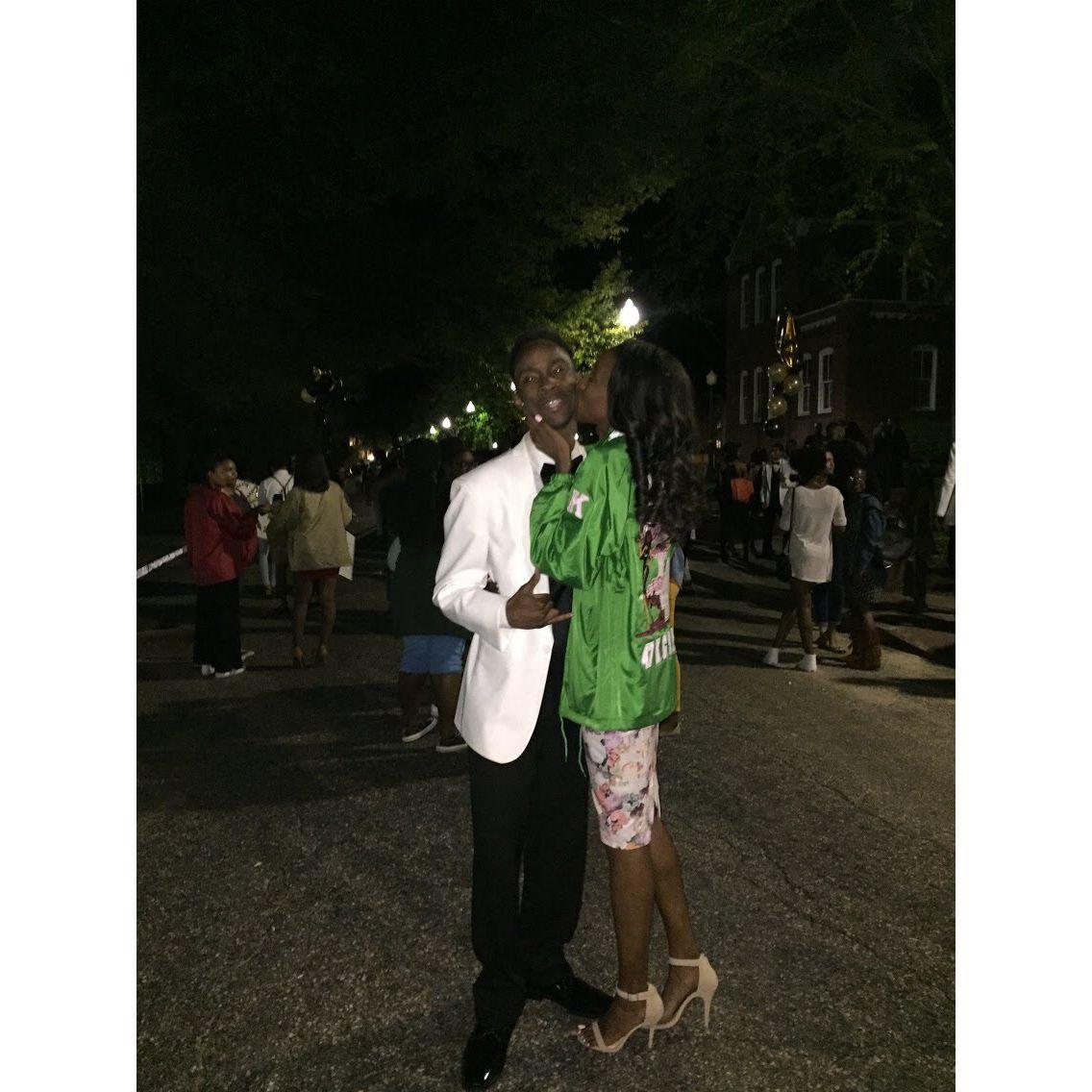 Jordan Crosses Alpha Phi Alpha Fraternity, Inc. (Tuskegee University) - 2016