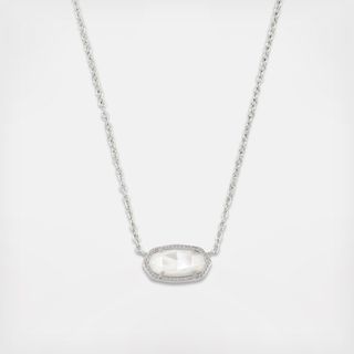Elisa Silver Pendant Necklace