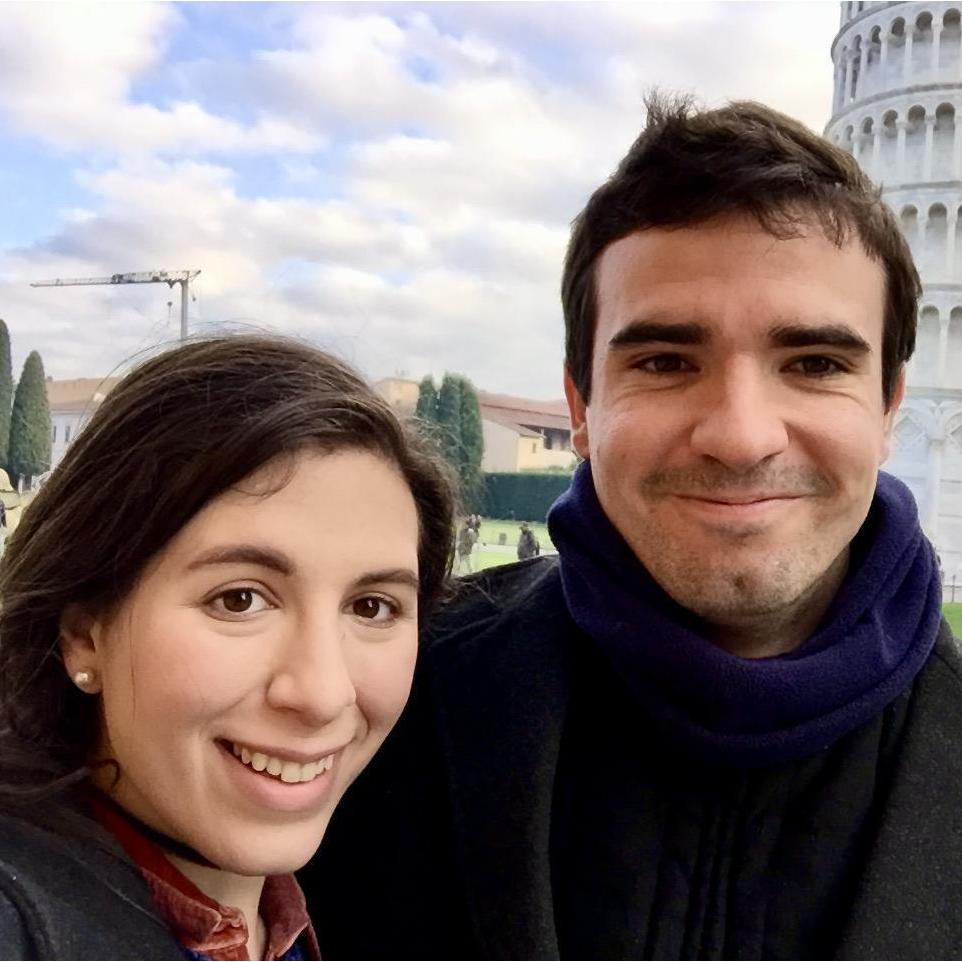 December 2017: As we made our way back to Parma we stopped to see the Tower of Pisa - wondering how she's been holding up these past couple of years without any tourists to prop her up!