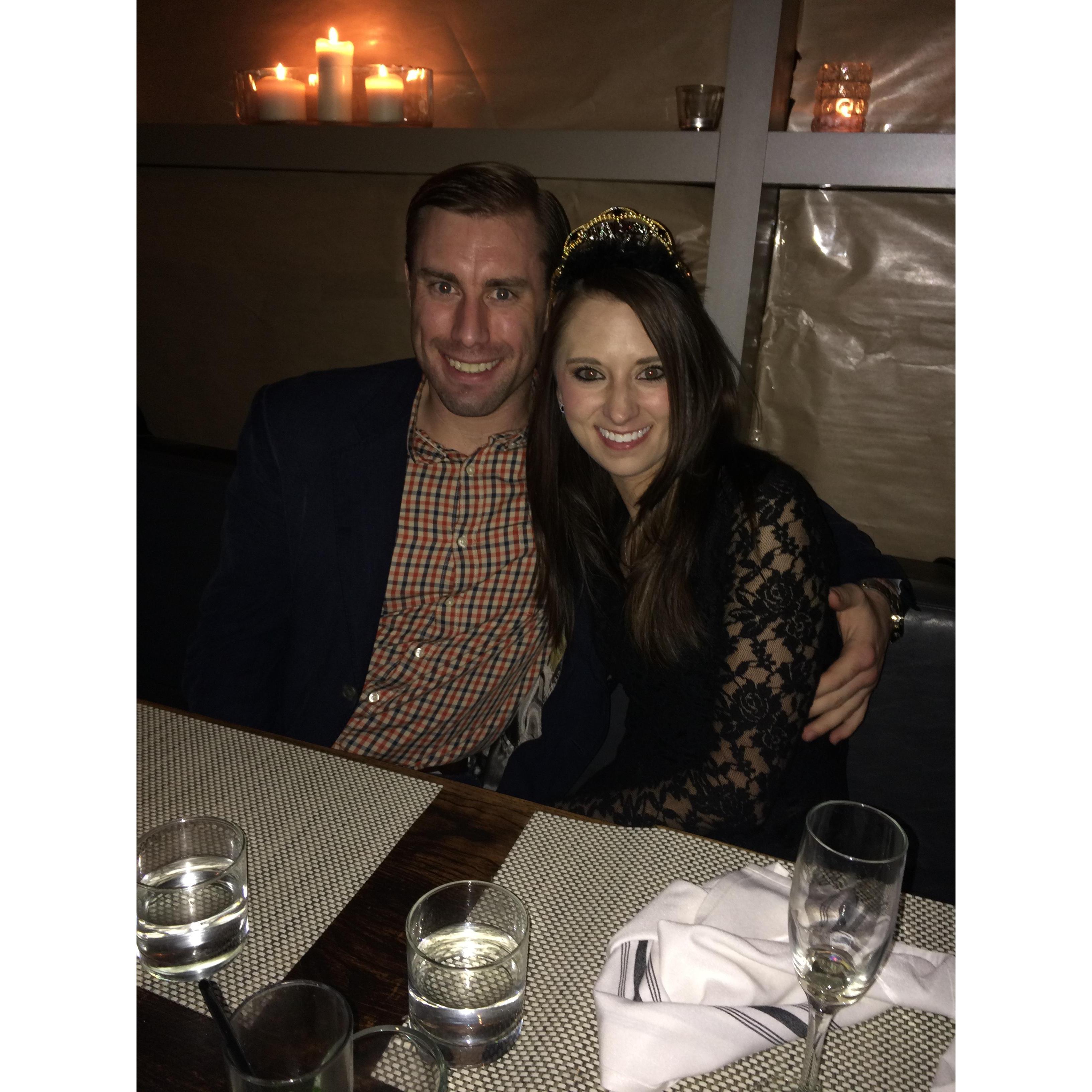 New Years Eve, about to ring in 2015
