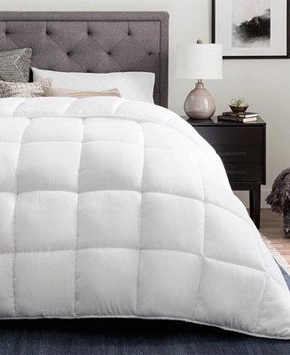 Brookside Down Alternative Quilted Comforter with Duvet Tabs, Oversized King