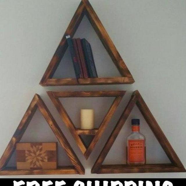 Triangle Shelves - FREE SHIPPING: Limited Time!