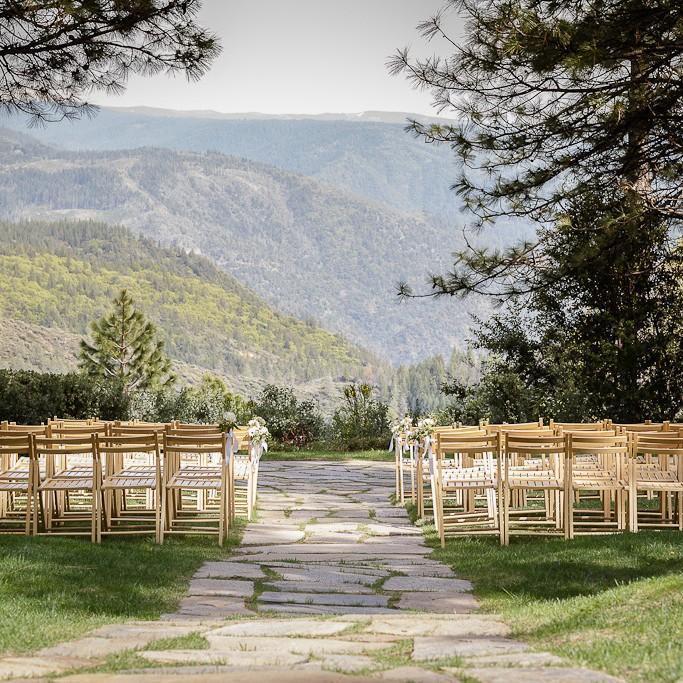 The breathtaking Ceremony site! "Grand Sierra Pointe"