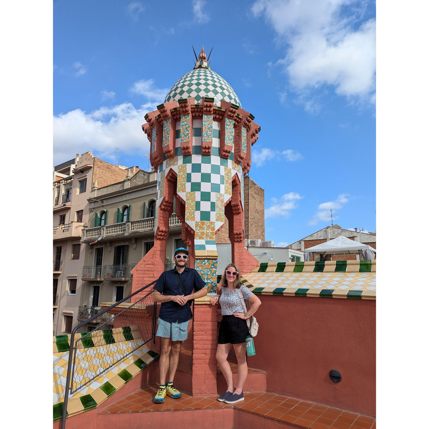 At Gaudi's Casa Vicens in Barcelona, August 2024.