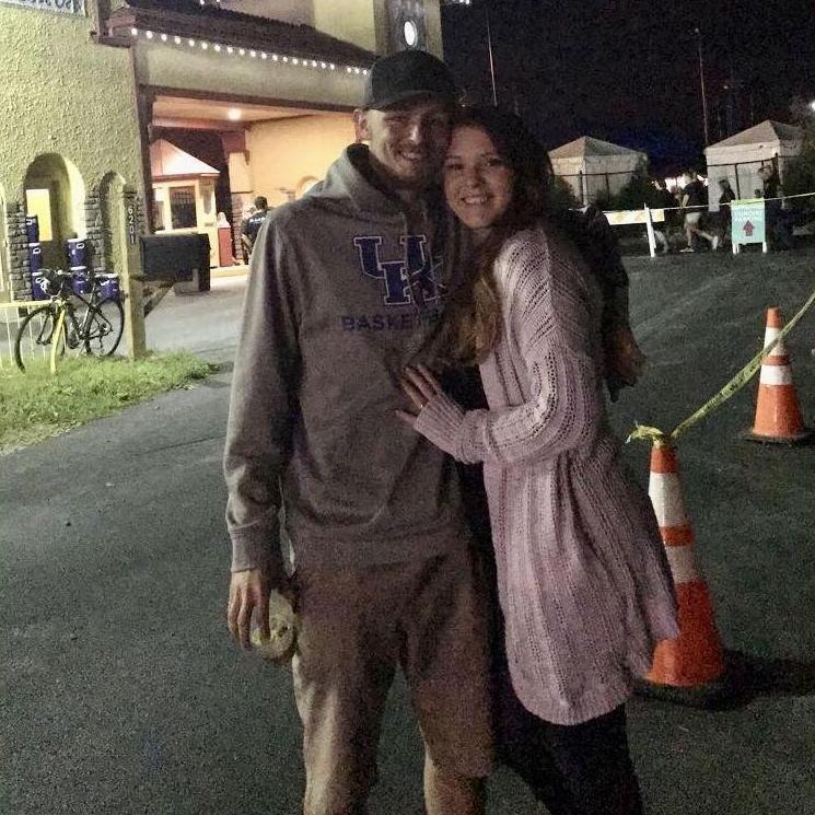 Our first concert and our first picture together!