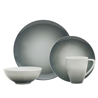 Naya Gray 16-Pc. Dinnerware Set, Service for 4