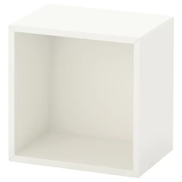 EKETWall-mounted shelving unit, white13 3/4x9 7/8x13 3/4 "