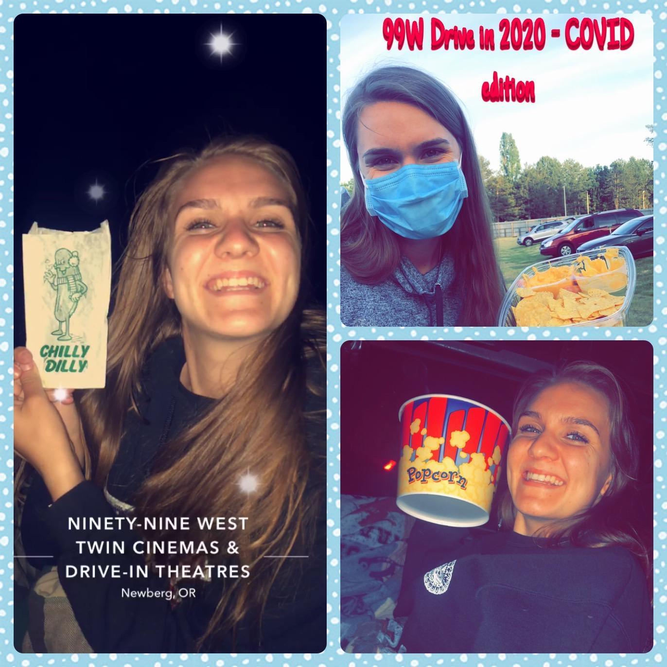 The Drive In Theatre is our favorite date night spot