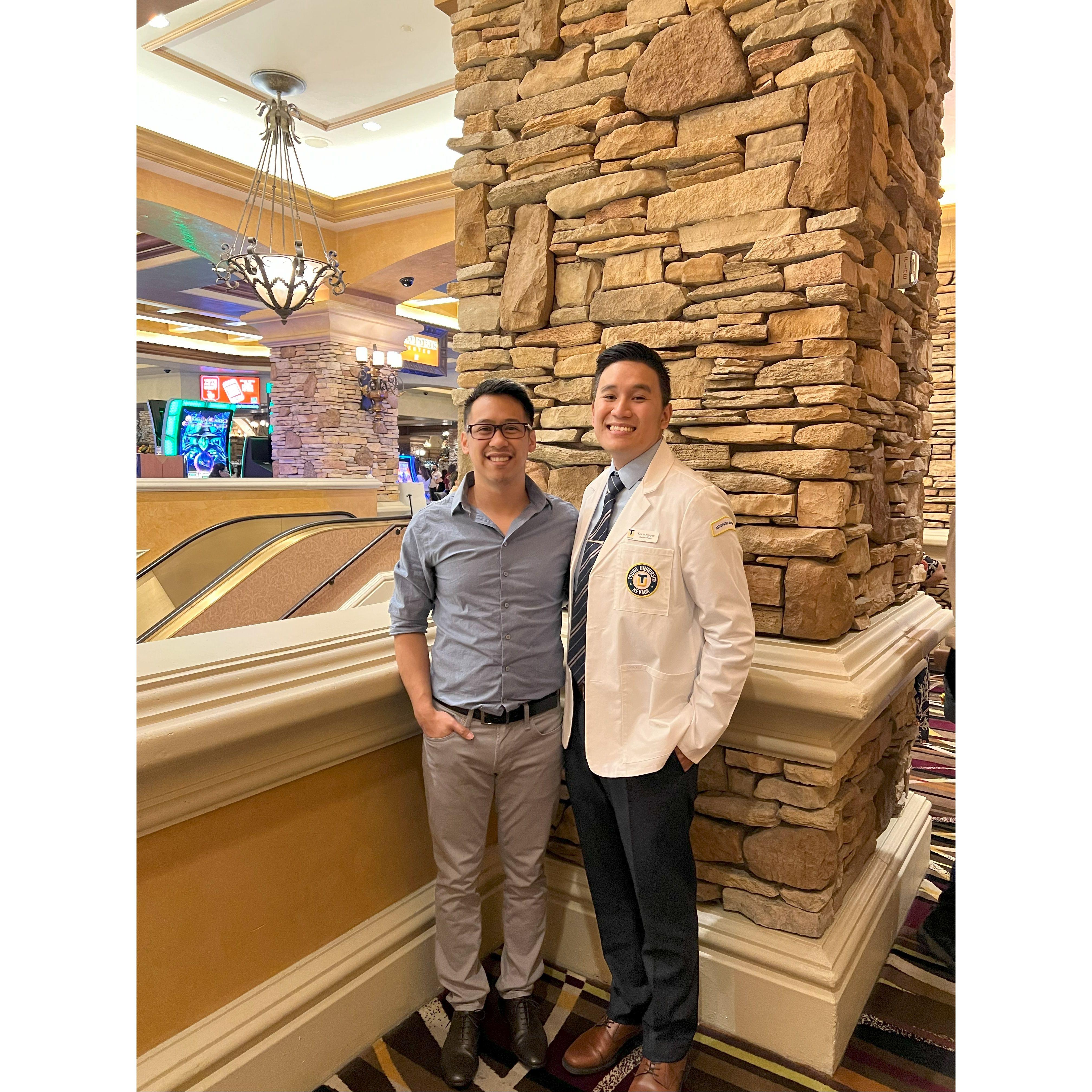 White Coat ceremony for Kevin.