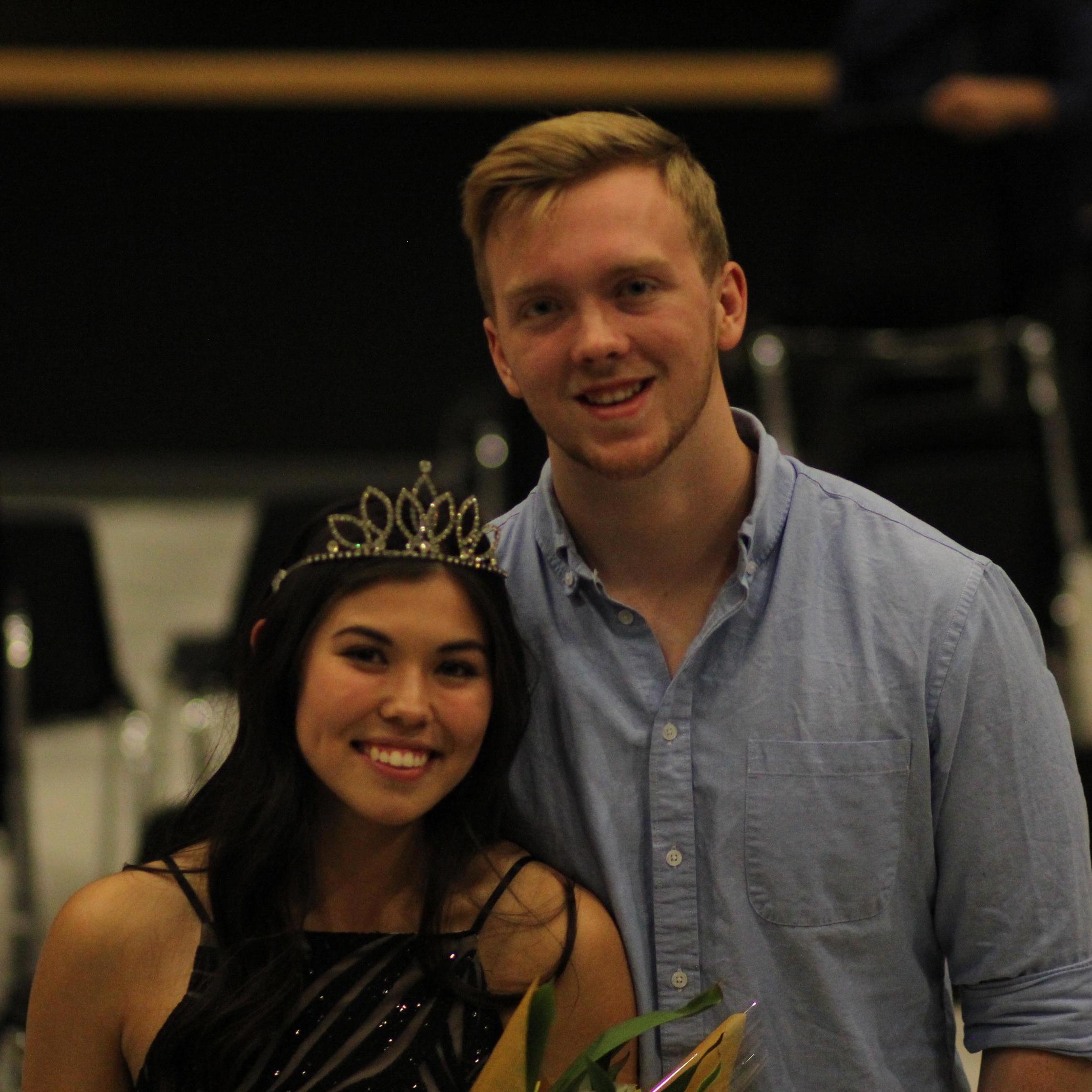 When Marin was crowned Orting's Daffodil Princess.