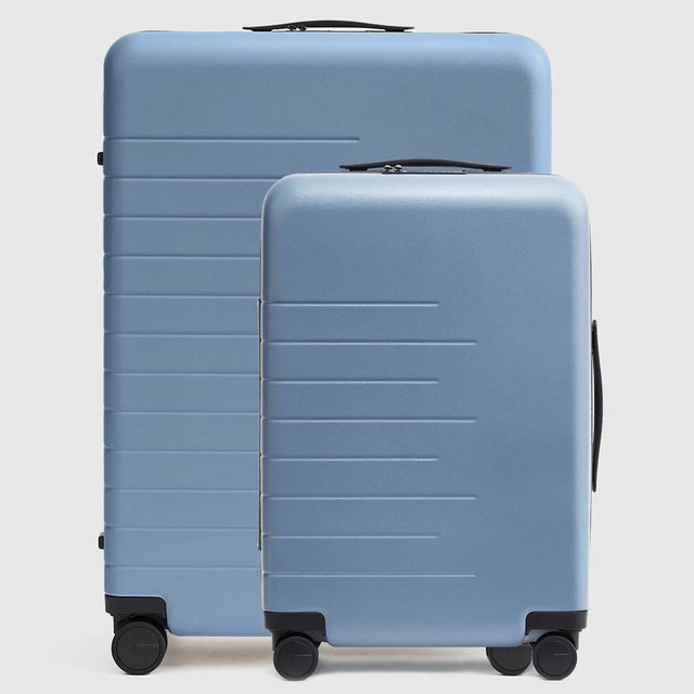 Carry-On & Large Check-In Suitcase Set - Blue