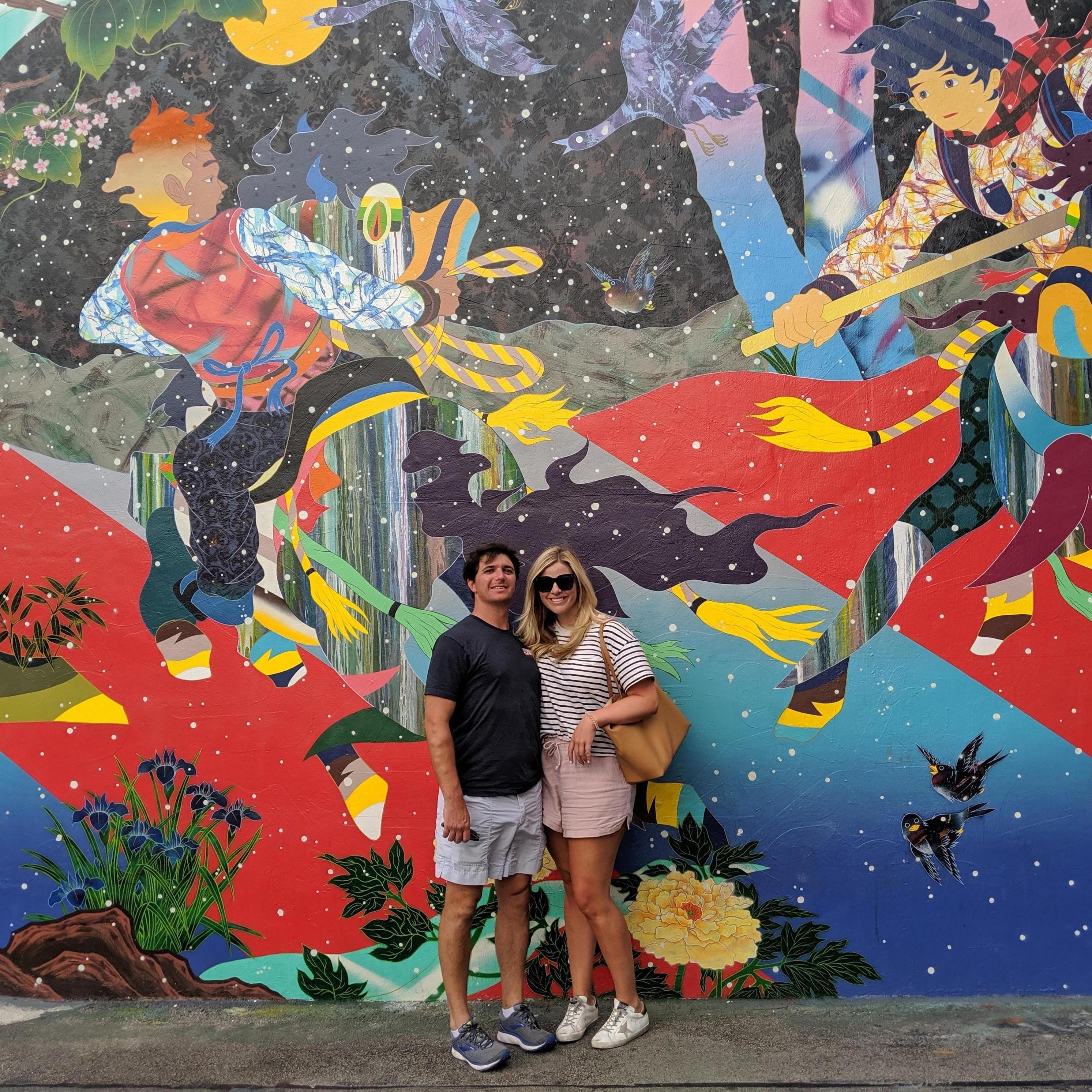 Wynwood Walls on our first vacation together - September 2019
