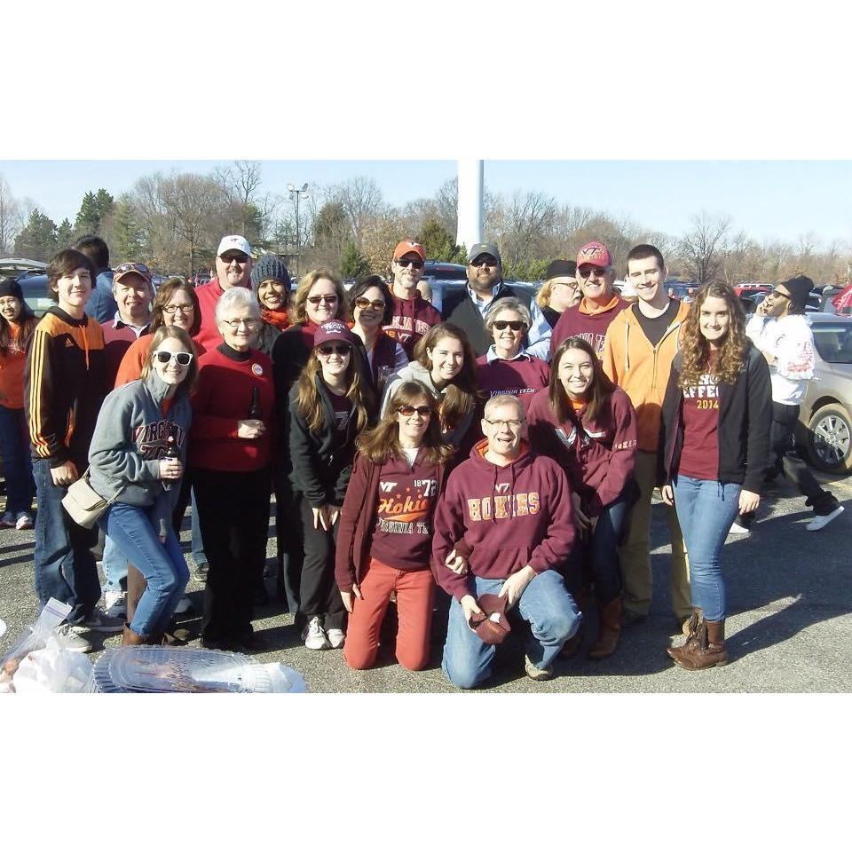 VT Military Bowl game against Cincinnati 
December 2014