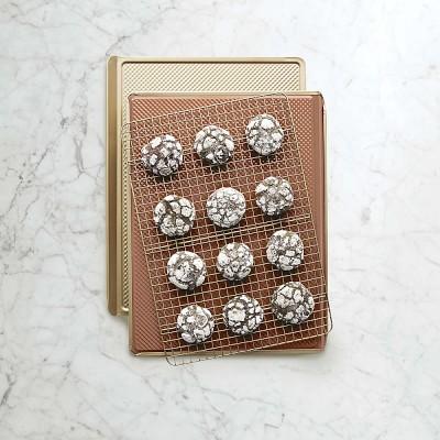 Williams Sonoma Copper Goldtouch® Nonstick 3-Piece Cookie Sheet Set