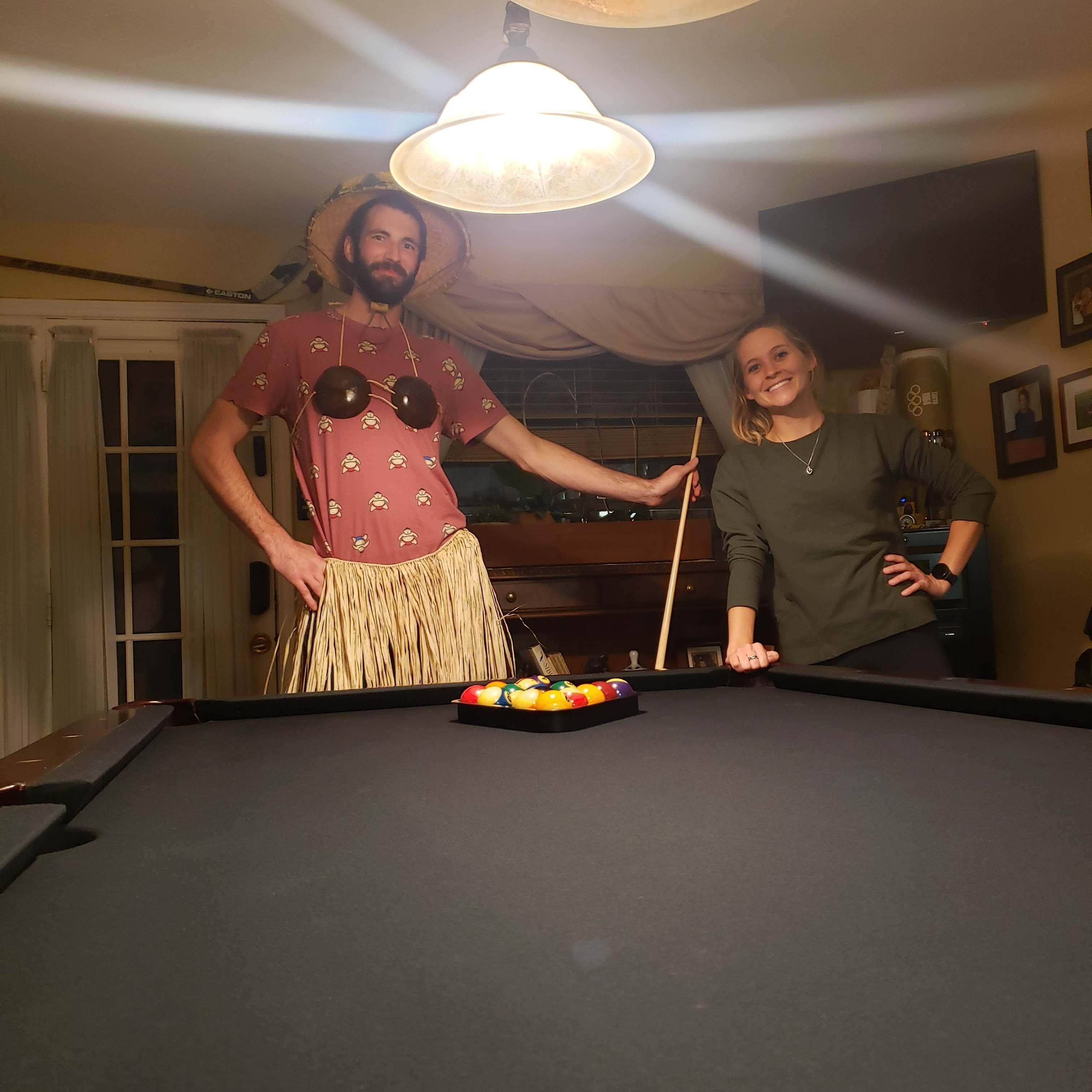 November 2020, the first time Tom met the Mitchells