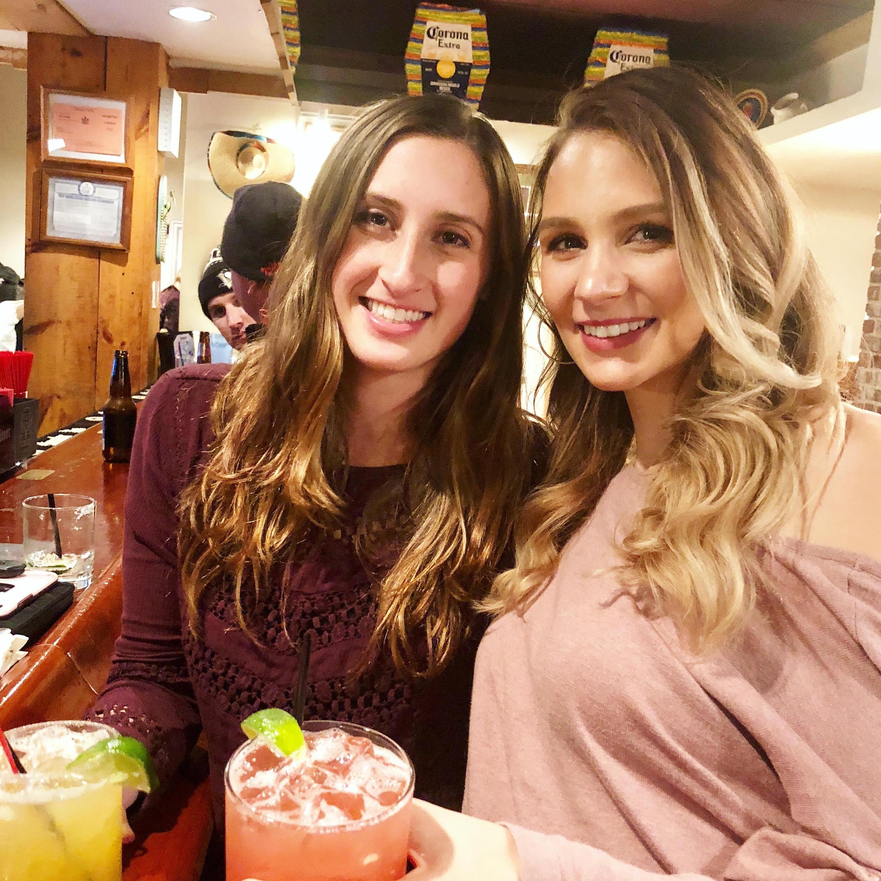 Our shared love of margs is only one of the reasons we're such good friends.