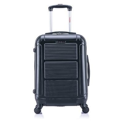 InUSA Pilot 20" Hardside Spinner Suitcase - Black
