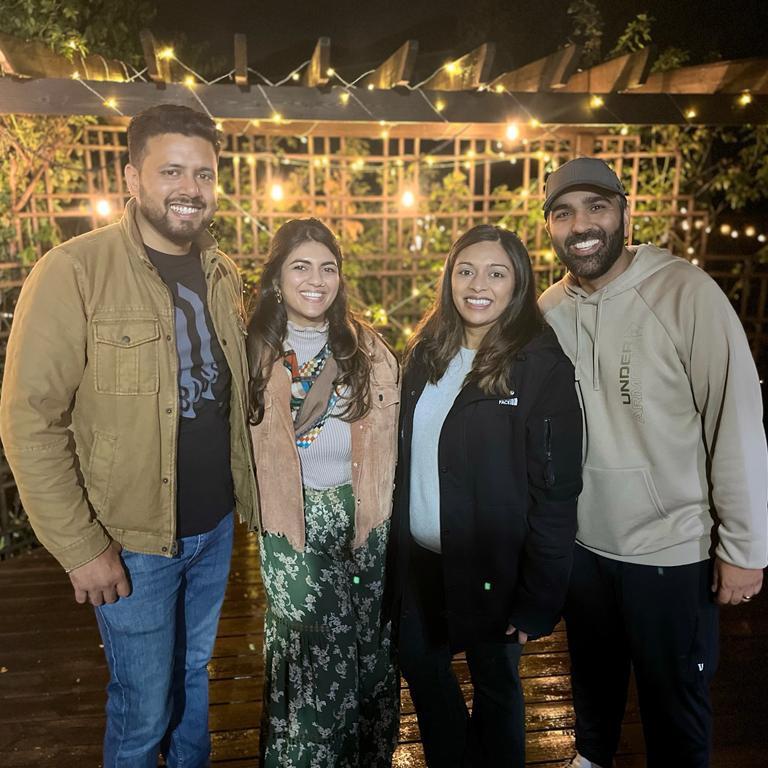 Meeting Aanchal’s cousins under the starry sky!