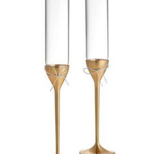 Vera Wang Wedgwood - Love Knots Gold Toasting Flute Pair