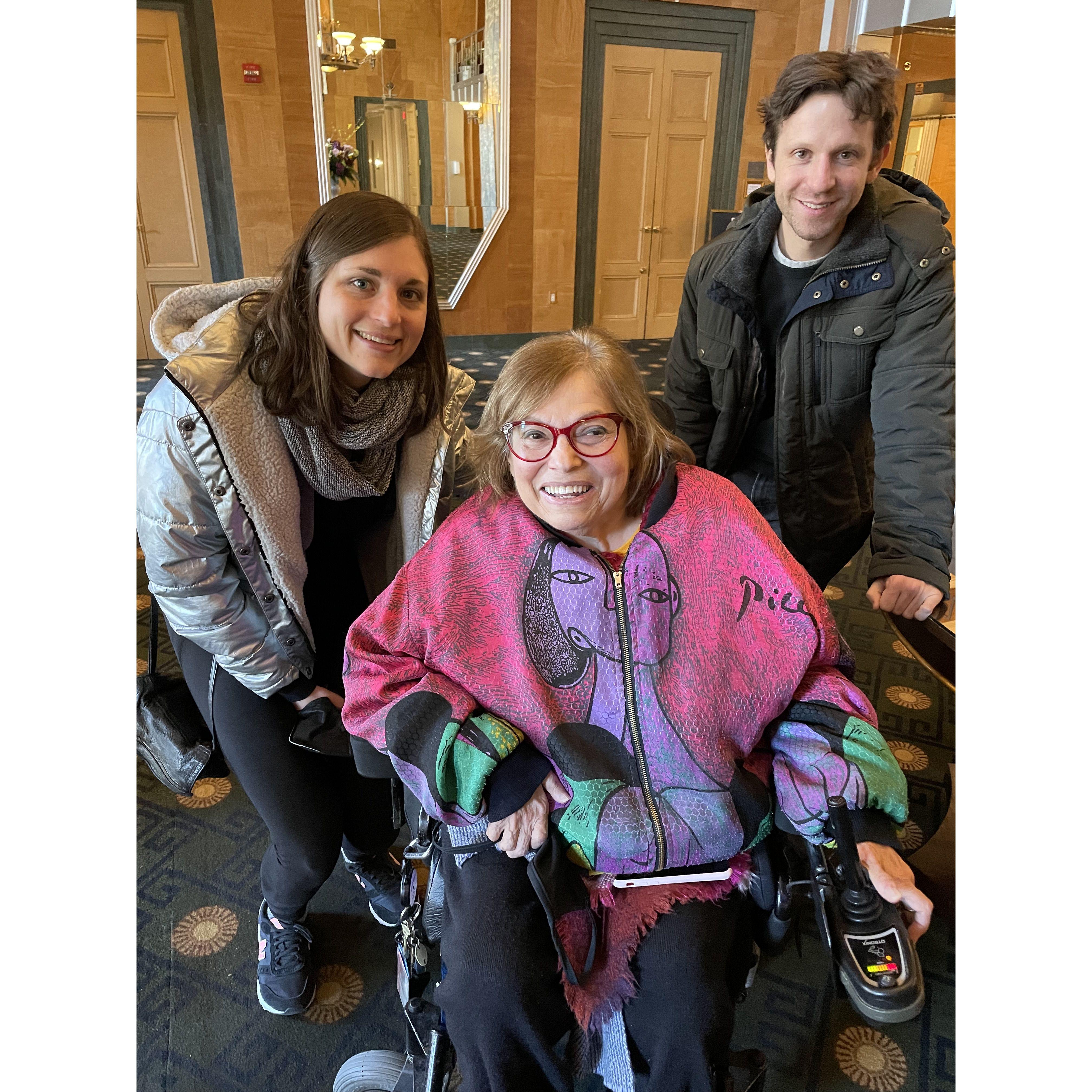 Us with disability activist Judy Heumann