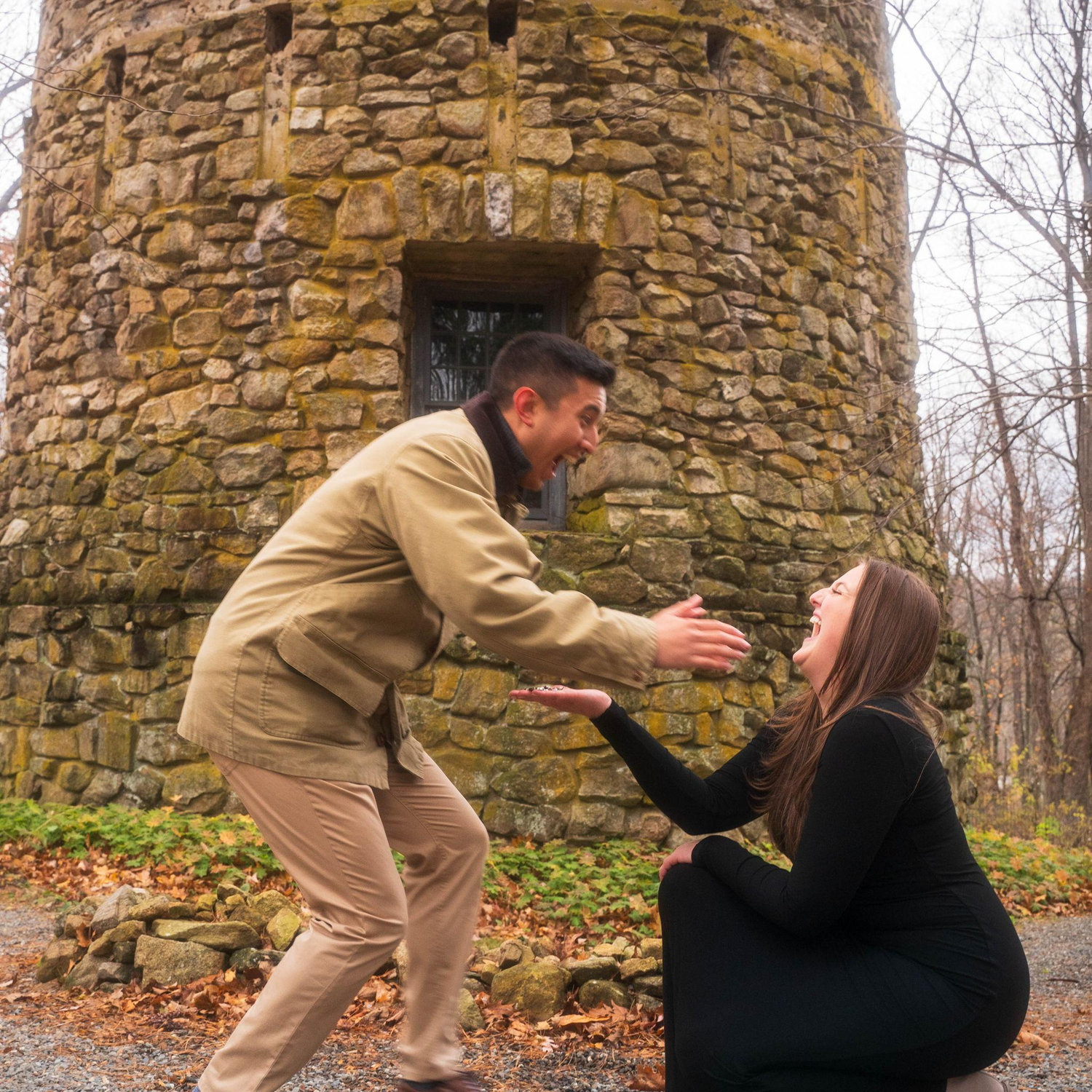 He said yes... to moving into my basement!