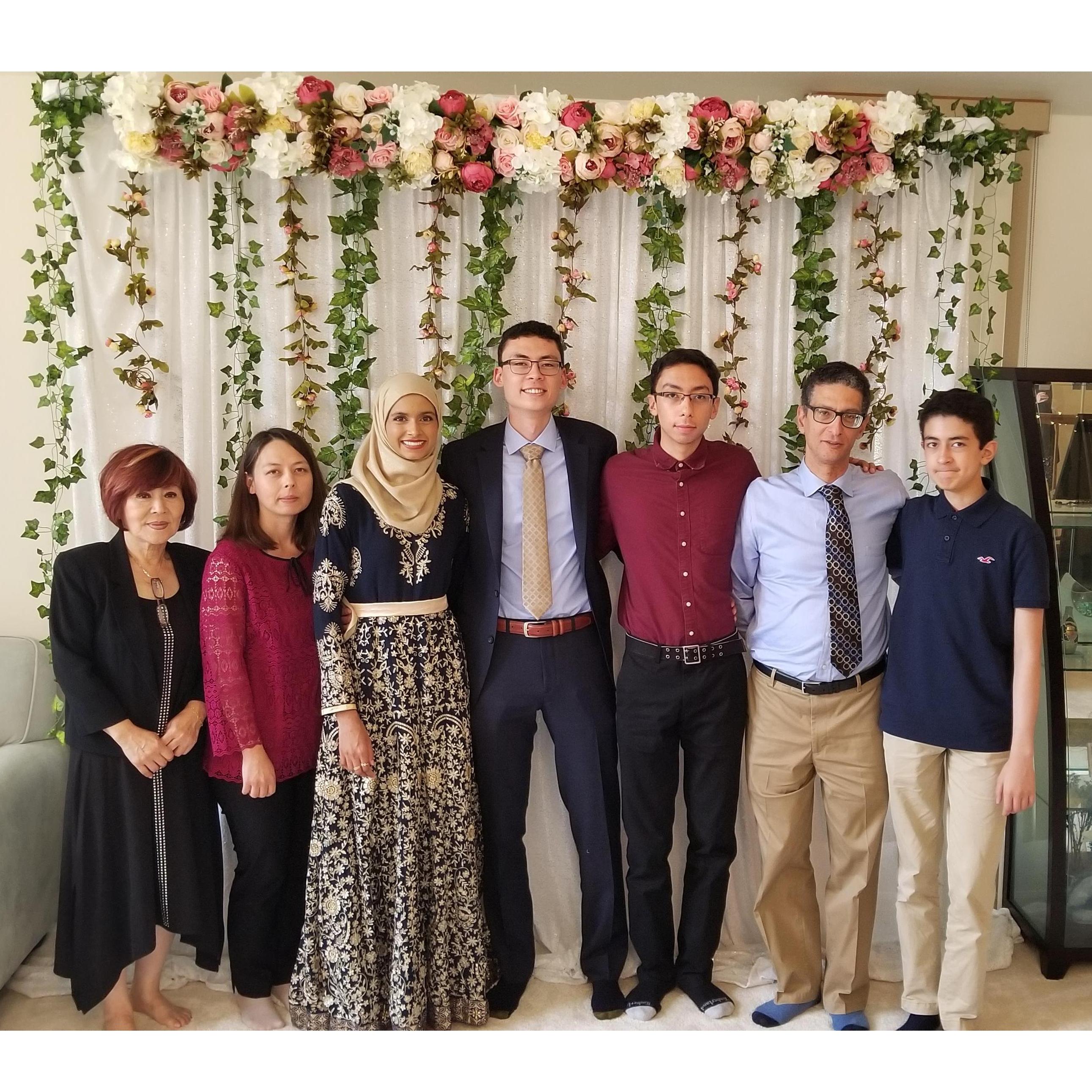 Groom's Family