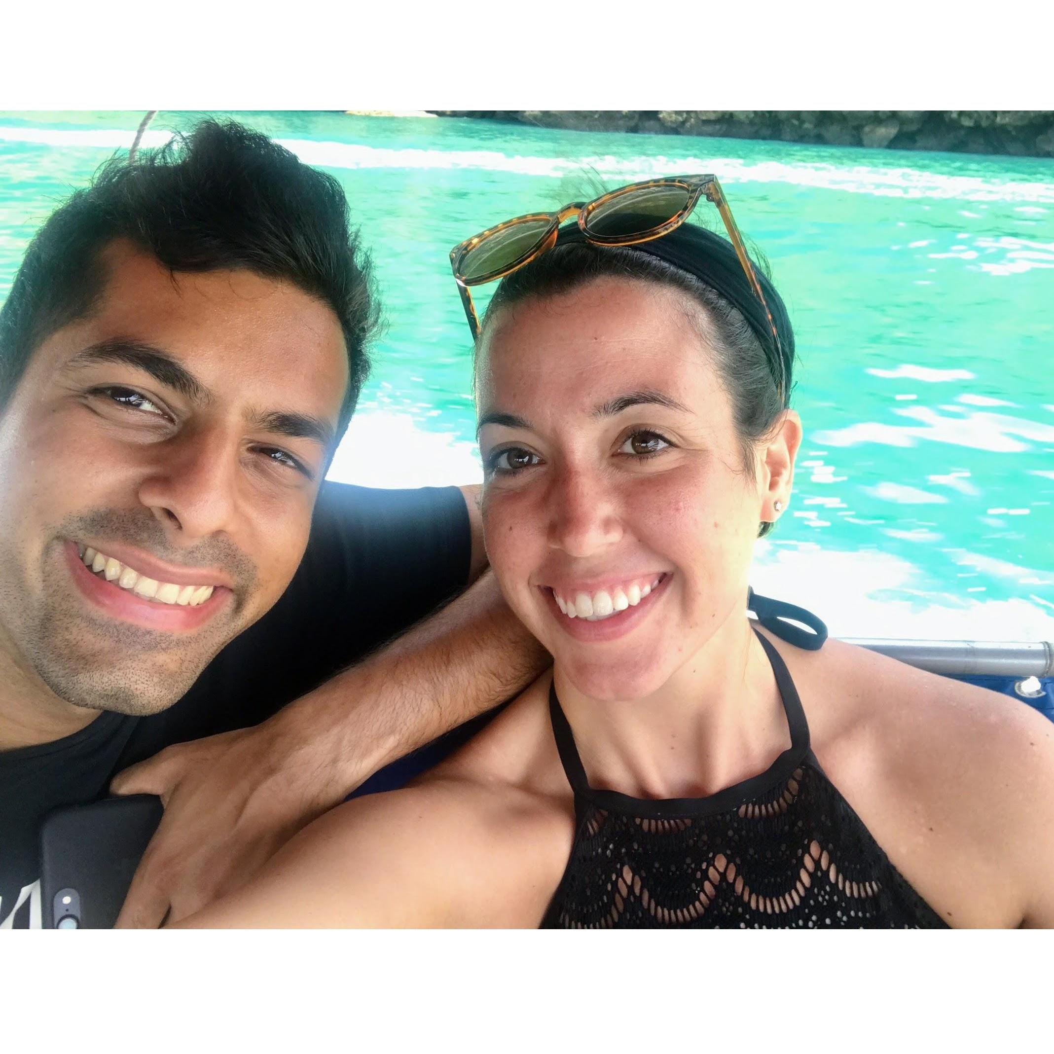 Our first photo - Krabi, Thailand Oct 2017