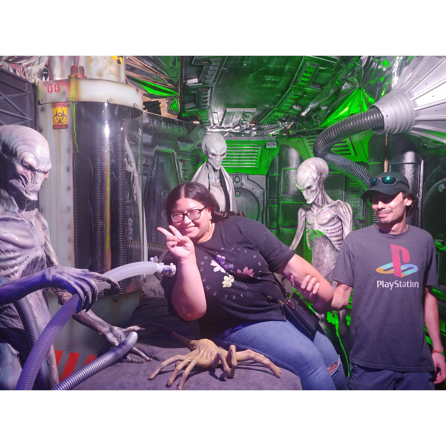 Find someone to be weird with - surely the experience will be out of this world.
(Taken at the Pine Bush UFO and Paranormal Museum during Summer 2021)