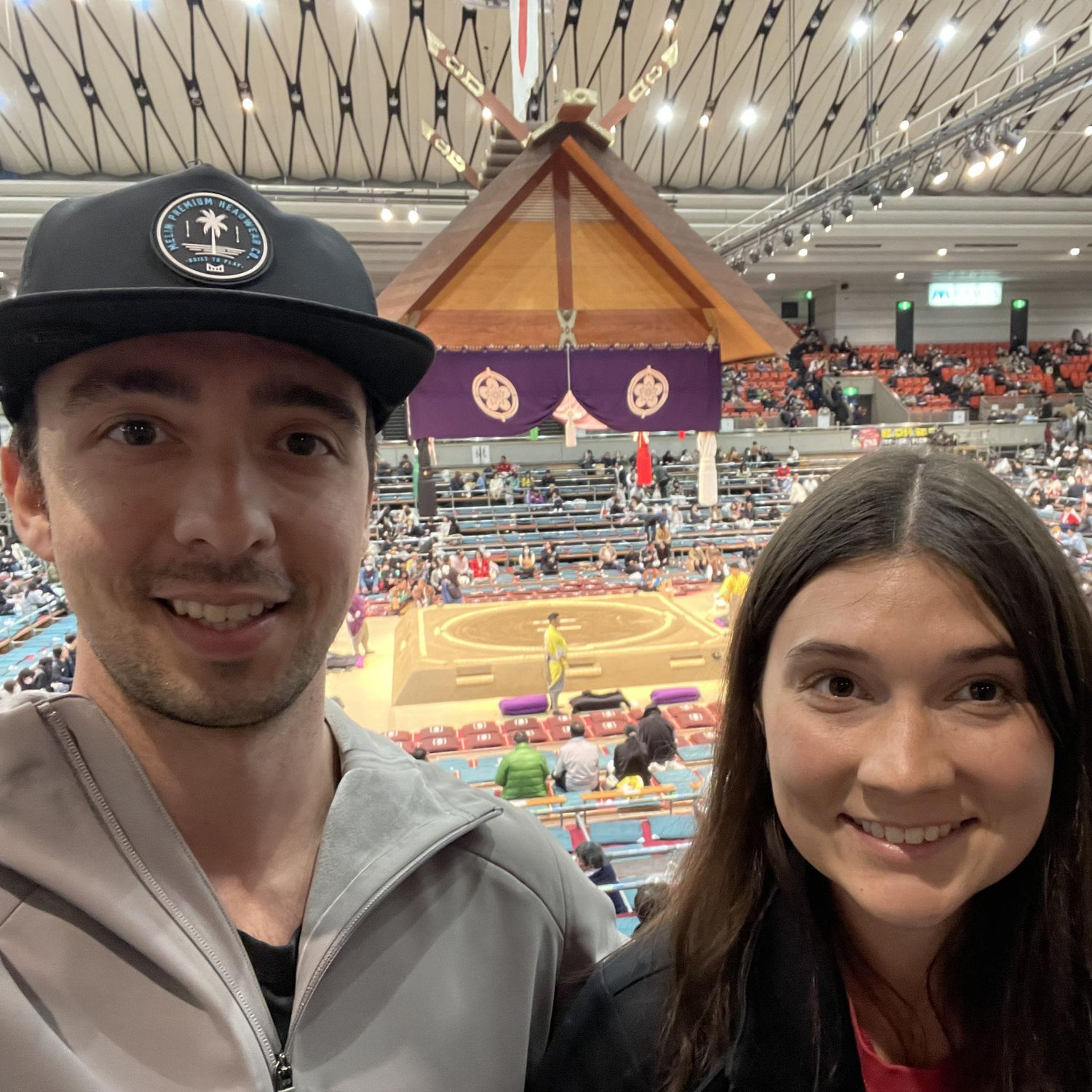 Attending the Grand Sumo Tournament in Osaka, Japan!