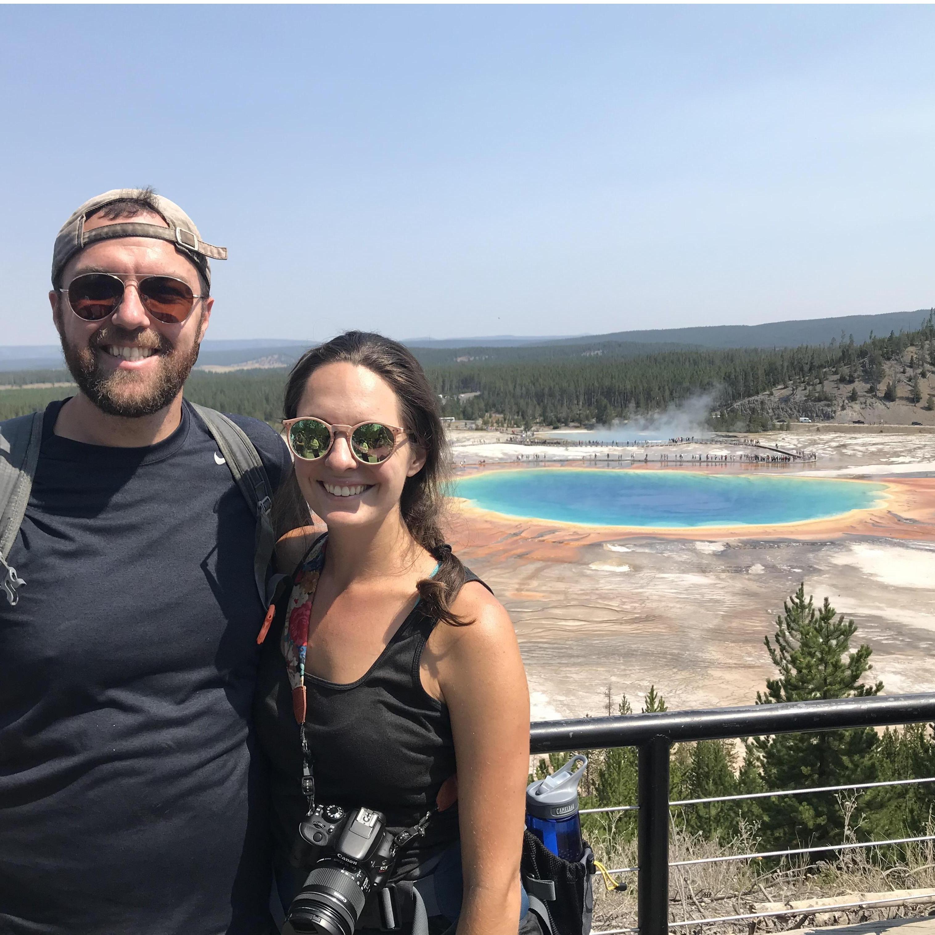 Grand Prismatic Spring, Yellowstone National Park, USA