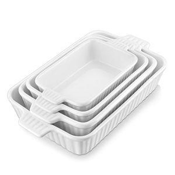 MALACASA Casserole Dishes for Oven