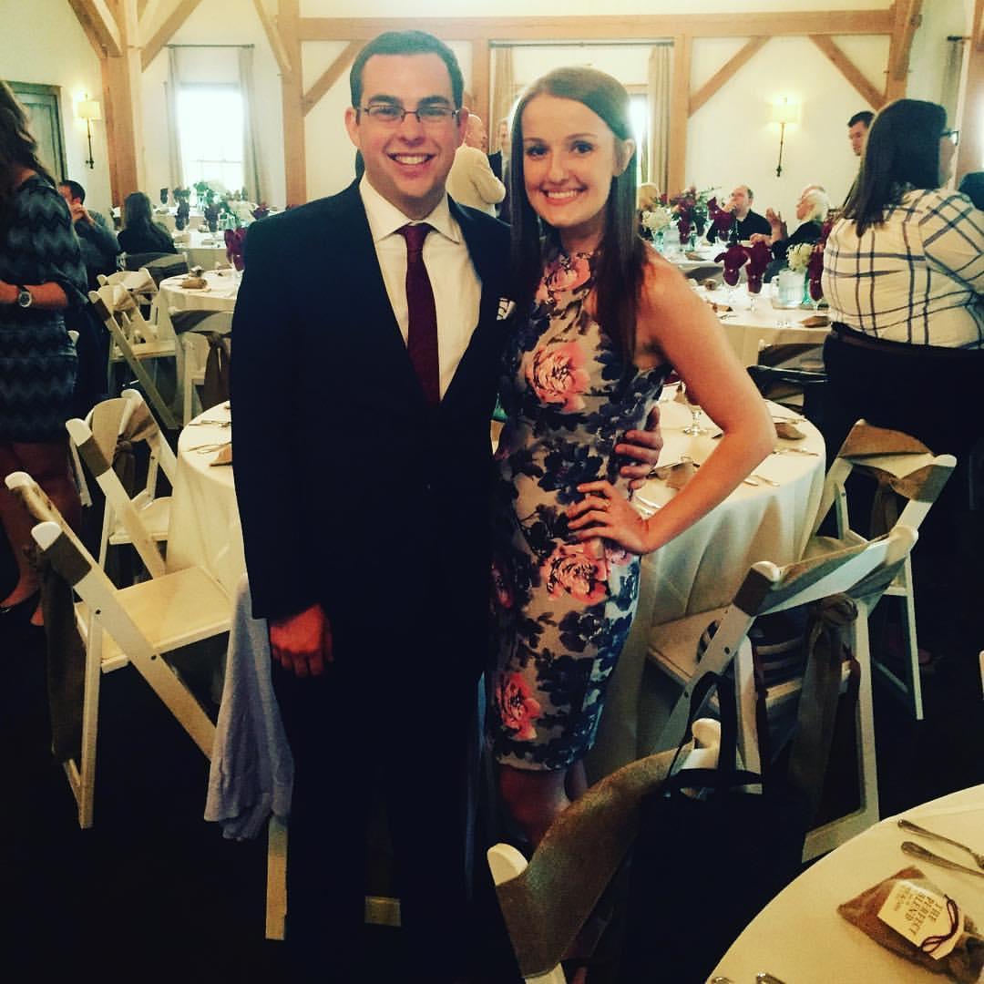 Our first wedding as a couple! Evan and Katie Kirkenmeier's Wedding in April 2016.