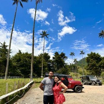 Our first Colombia trip together and baby Daniela was on her way!